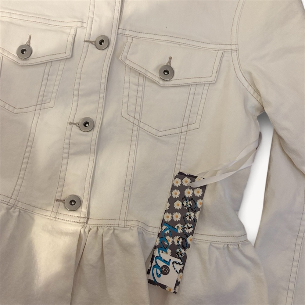 🚨3 for $15 Given Kale Boutique Women's Jacket Cream Butter Soft Size XS NWT - Picture 2 of 6
